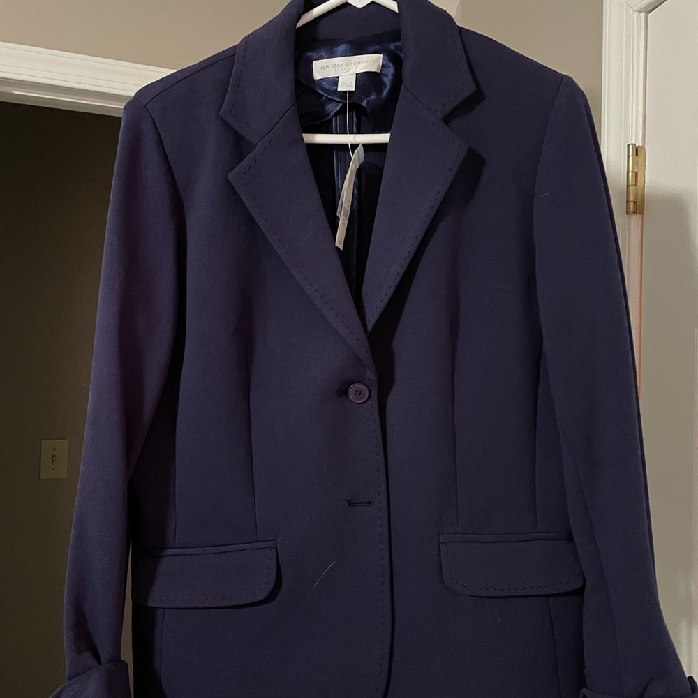 NY&C Large Brand New Blue Blazer
